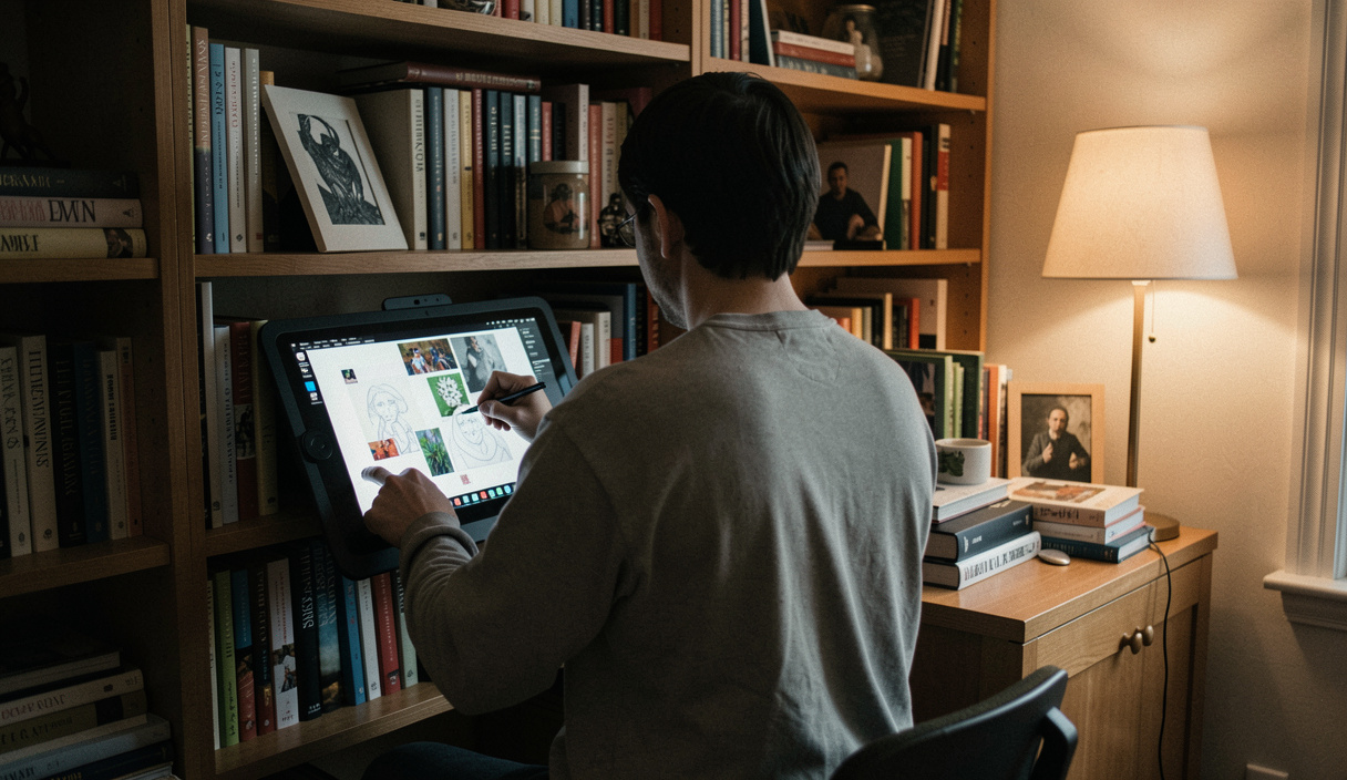 2. The edit : How to build an online art portfolio that gets you commissioned